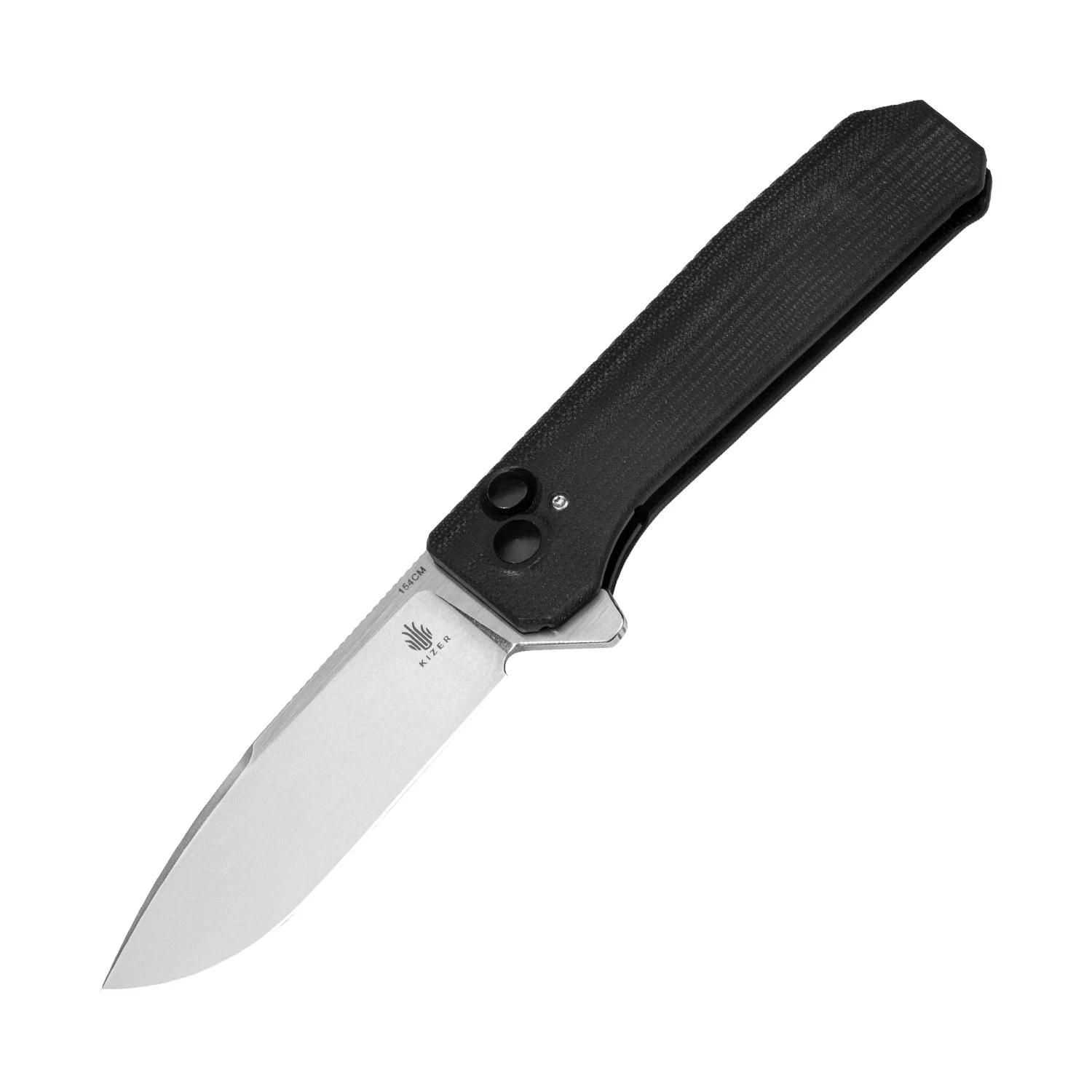 Kizer Brat 154CM Blade Integral G10 Handle V3630C1 (3.50" Stonewashed)