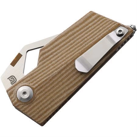 Kizer V2563A2 CyberBlade Linerlock Knife Micarta - Image 2