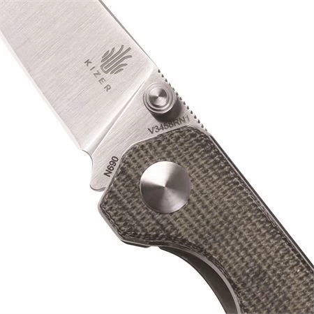 Kizer 3458RN1 Mini Begleiter Linerlock Knife Grn - Image 3