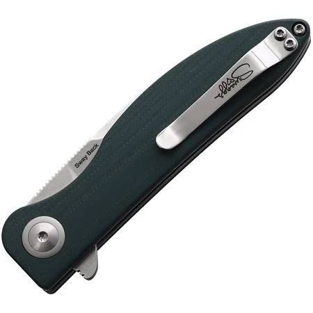 Kizer 3566N5 Sway Back Button Lock Green - Image 2