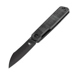 Kizer Klipper 154CM Blade Micarta Handle V3580C2 (3.15" Black Stonewashed)