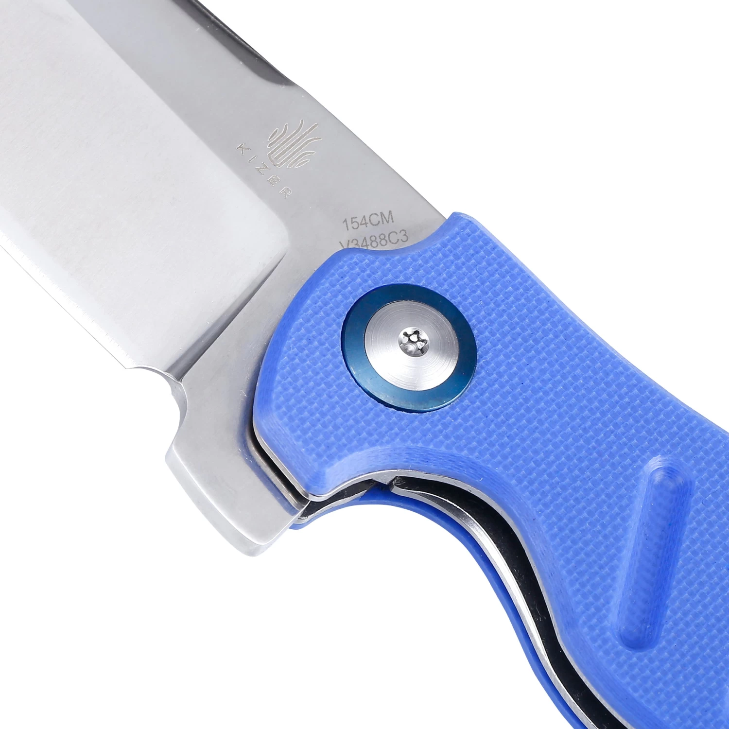 Kizer Mini Sheepdog C01cG-10 Blue V3488C3 (2.63" Satin) - Image 3