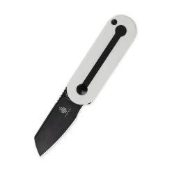 Kizer Azo/Liz Mini Bay Detent Slip Joint Knife White&Black G-10 Ki2583A1 (1.9" Satin)