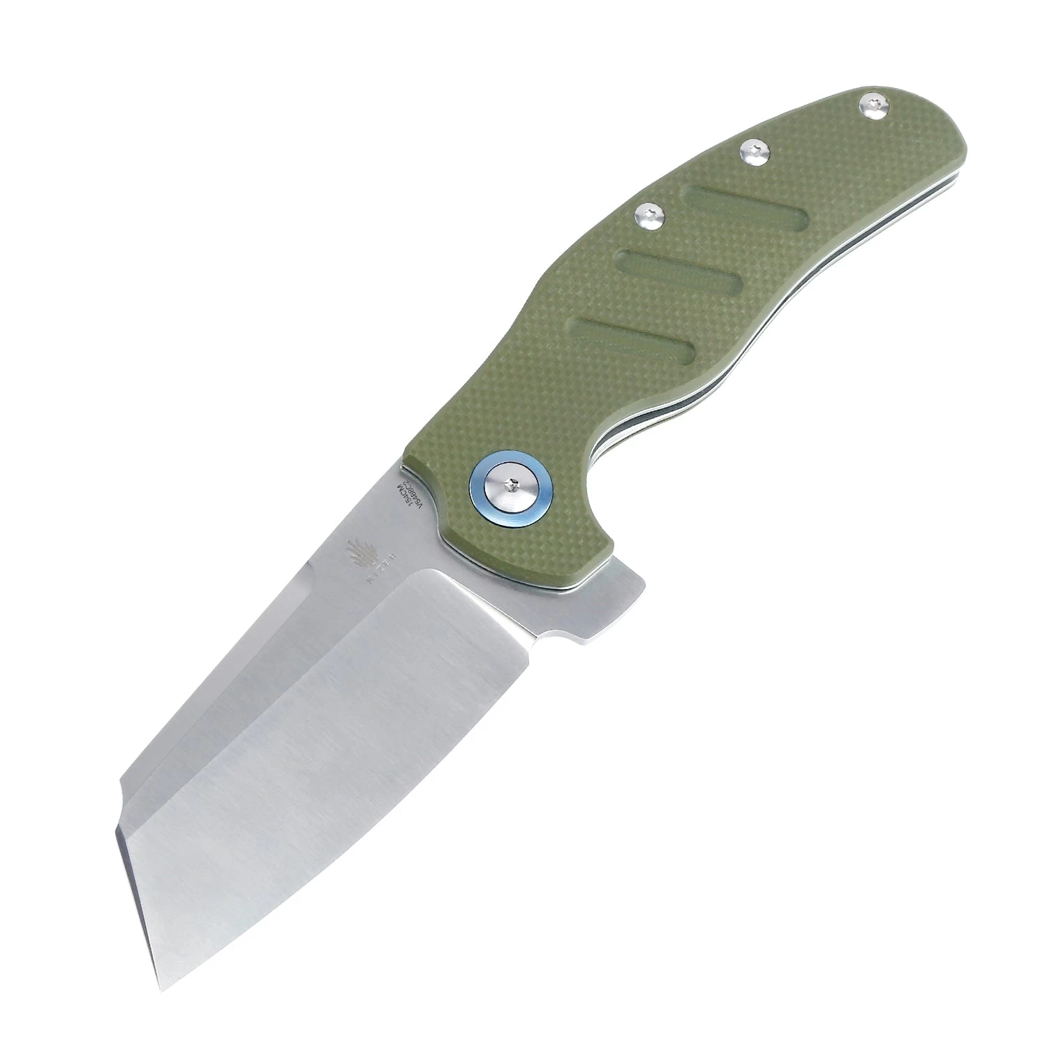 Kizer Sheepdog C01c XL G-10 Green V5488C2 (3.94" Satin)