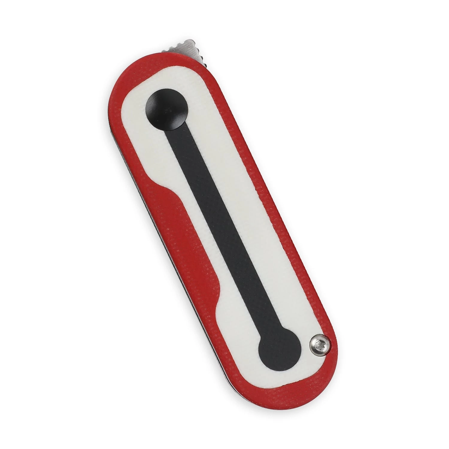 Kizer Vangard Azo/Liz Mini Bay Detent Slip Joint Knife Red G-10 Ki2583A2 (1.9" Satin) - Image 7