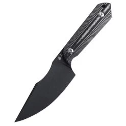 Kizer Harpoon Fixed Blade Knife Micarta Black 1040 (3.86" Black)