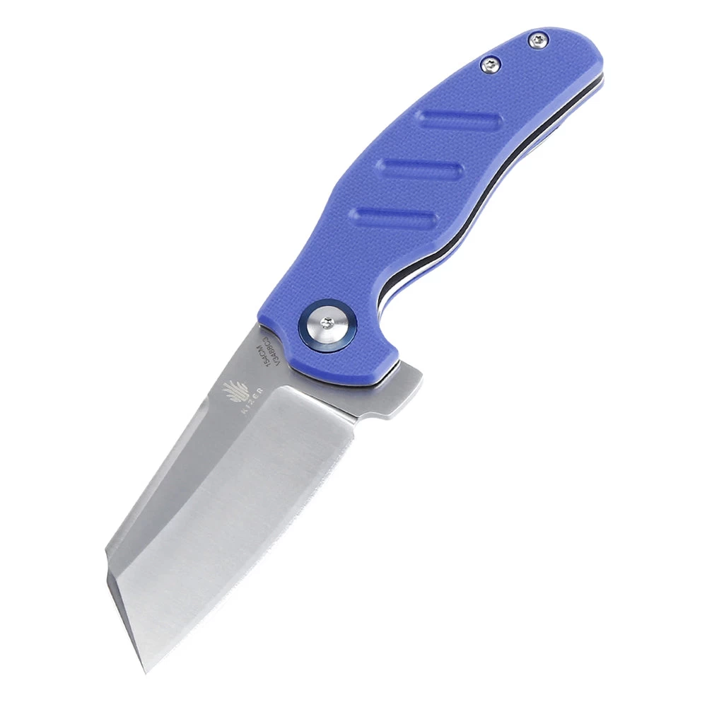 Kizer Mini Sheepdog C01cG-10 Blue V3488C3 (2.63" Satin)