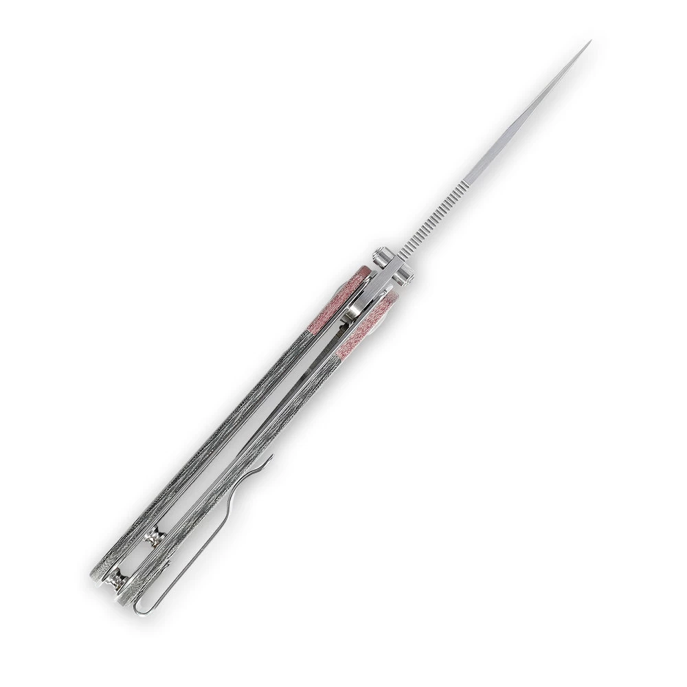 Kizer PPY Red& Black Micarta V3587C1 (3.3" ) - Image 5