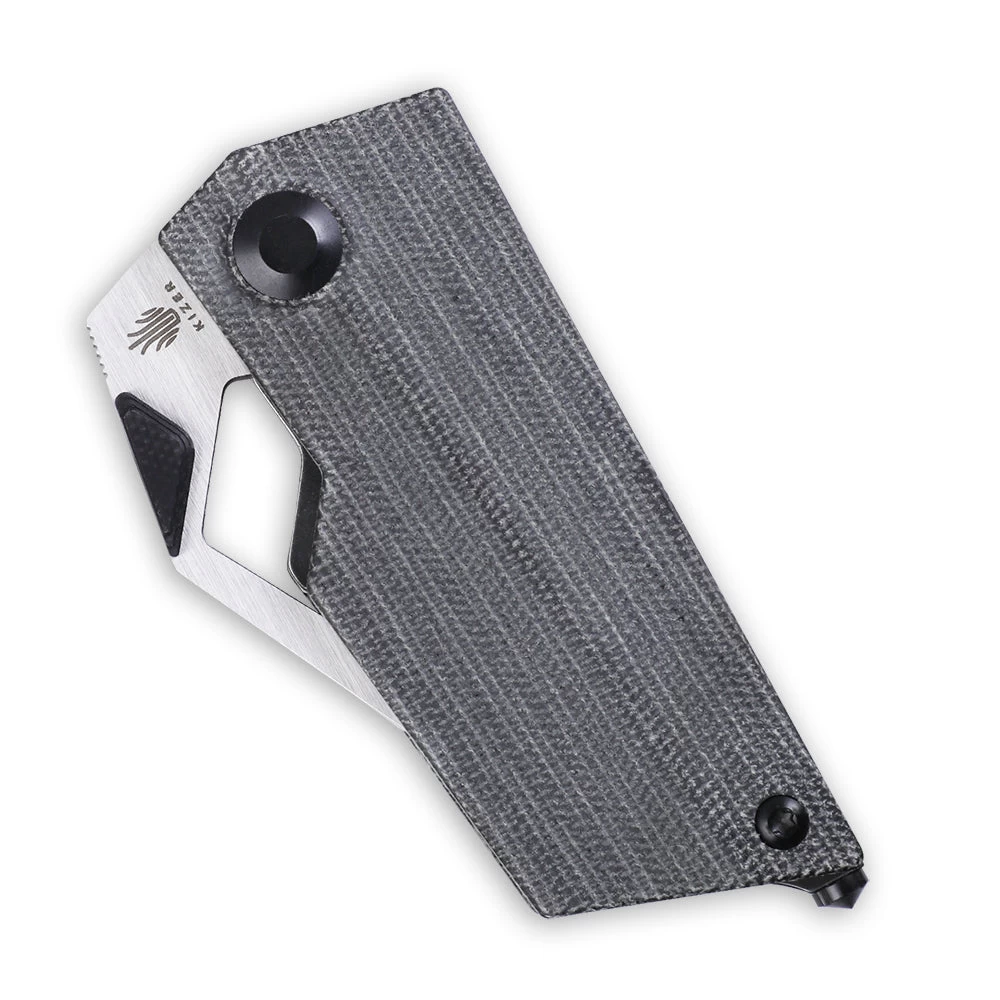 Kizer Cyber Blade Micarta Black V2563A3 (2.1" Satin) - Image 7