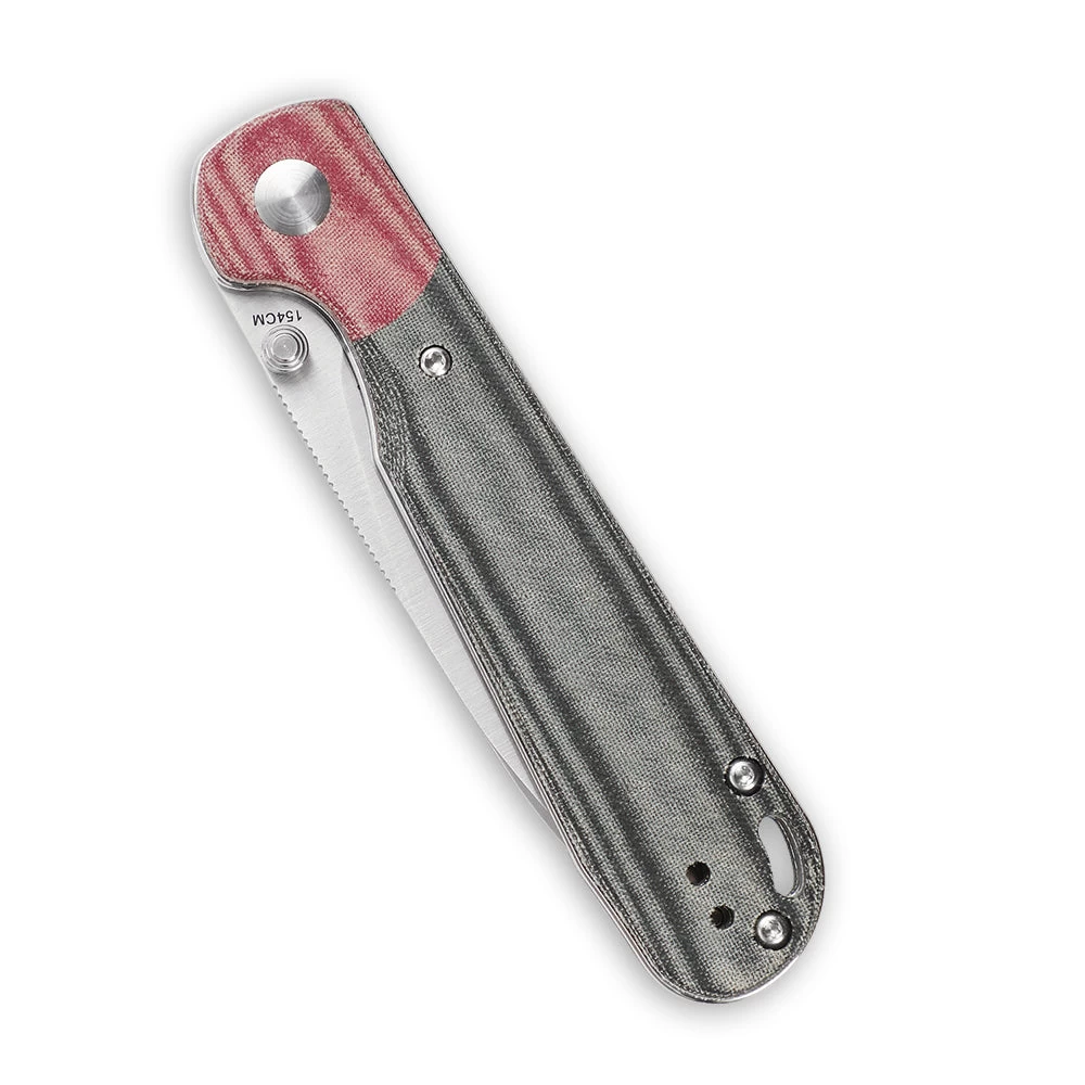 Kizer PPY Red& Black Micarta V3587C1 (3.3" ) - Image 7