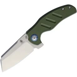 Kizer V3488C2 Sheepdog Linerlock Knife With Green G10 Handle