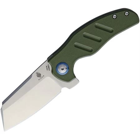 Kizer V3488C2 Sheepdog Linerlock Knife With Green G10 Handle