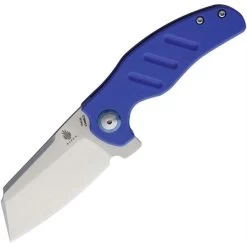 Kizer V3488C3 Sheepdog Linerlock Knife With Blue G10 Handle