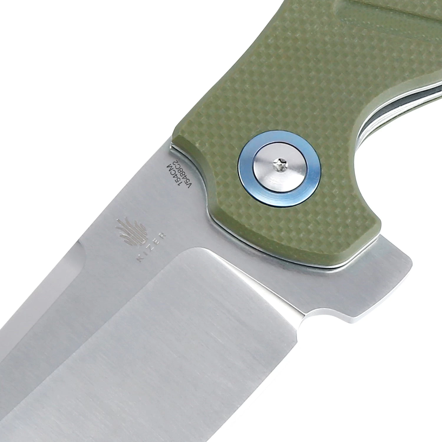 Kizer Sheepdog C01c XL G-10 Green V5488C2 (3.94" Satin) - Image 3