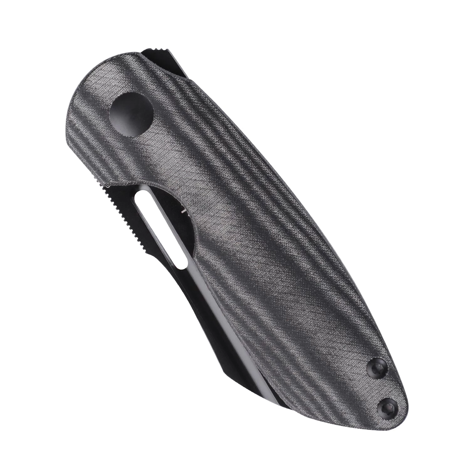 Kizer October Micarta Black V3569A1 (2.9" Black) - Image 5