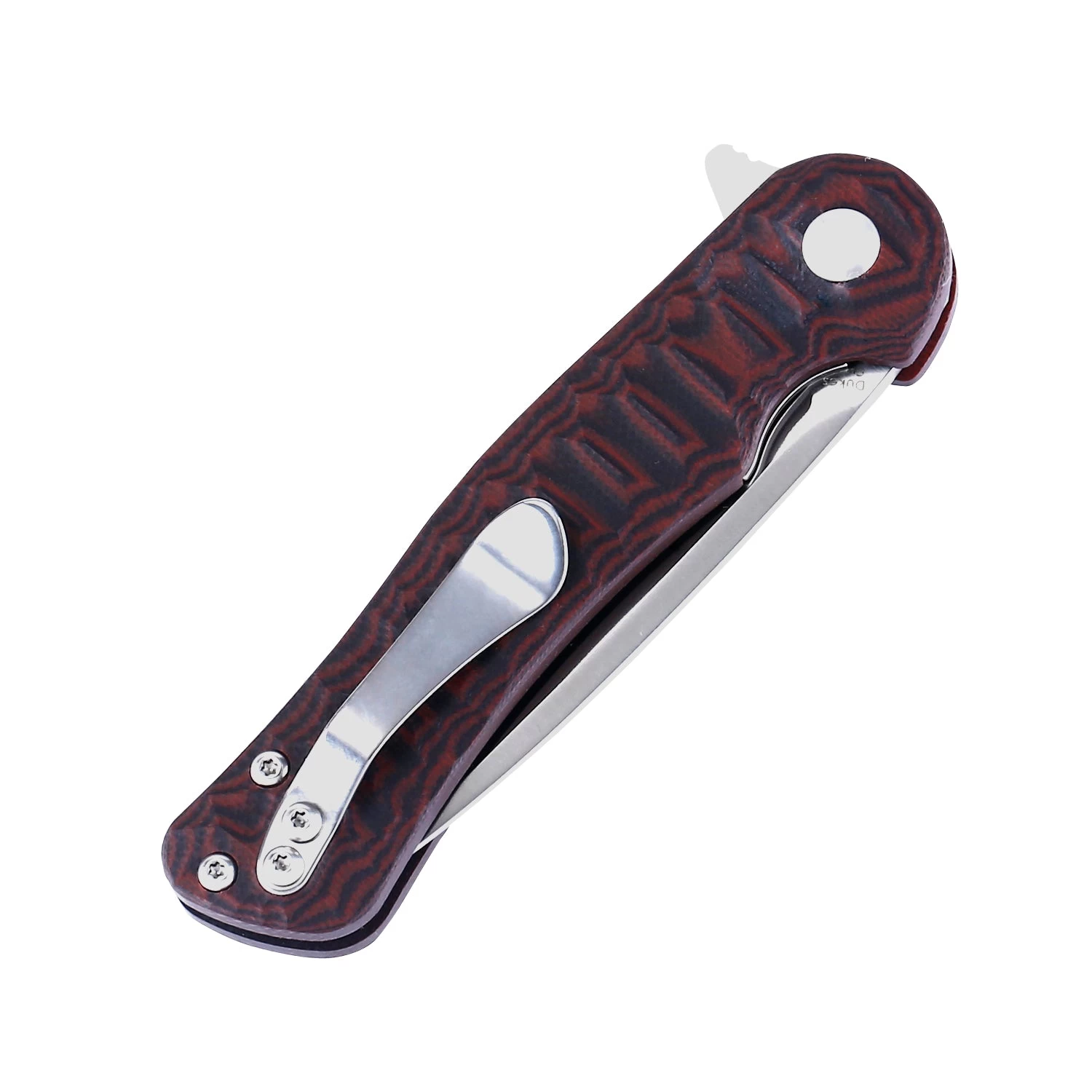 Kizer DUKES G10 Black &Red V3466N2 (3" Stain) - Image 6
