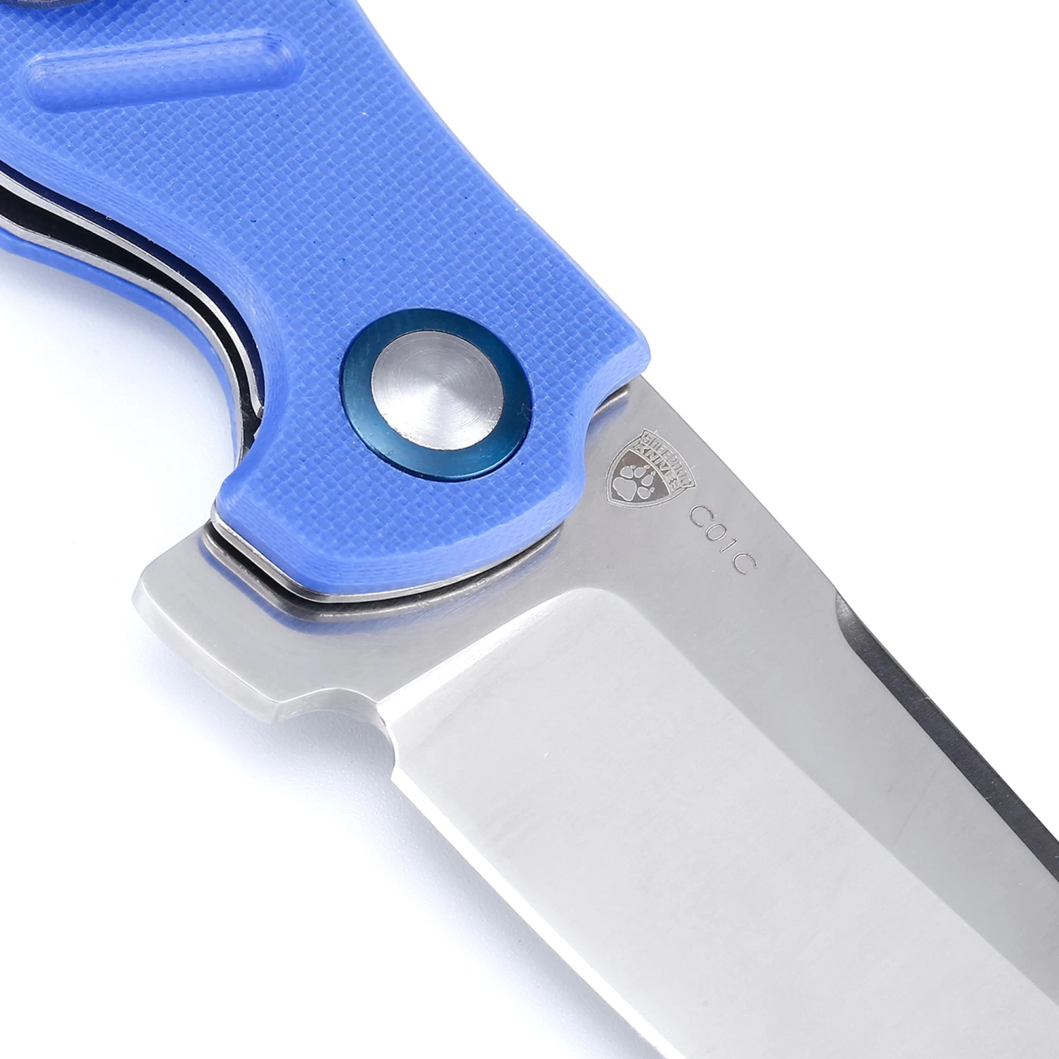 Kizer Mini Sheepdog C01cG-10 Blue V3488C3 (2.63" Satin) - Image 4