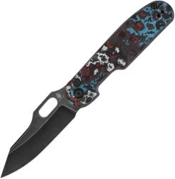 Kizer Cutlery Cormorant Button Lock Nebula