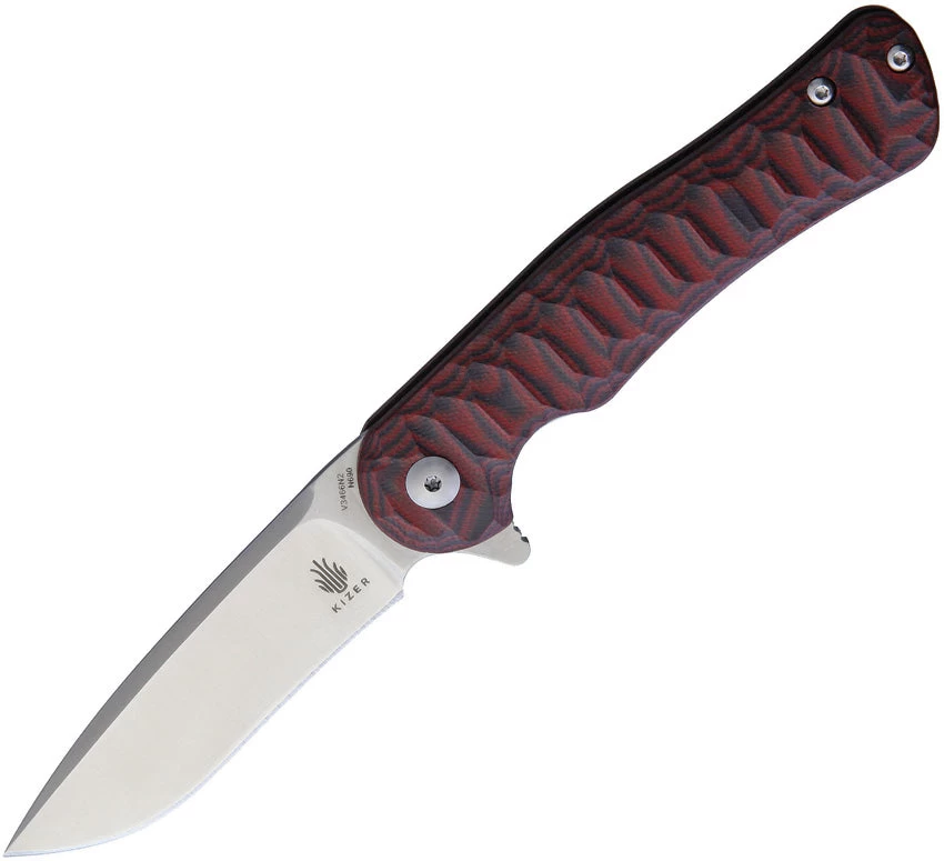 Kizer Cutlery Dukes Linerlock Black/Red
