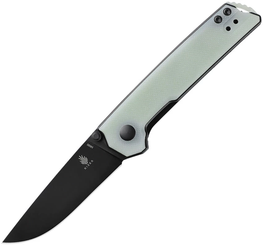 Kizer Cutlery Mini Domin Linerlock Jade