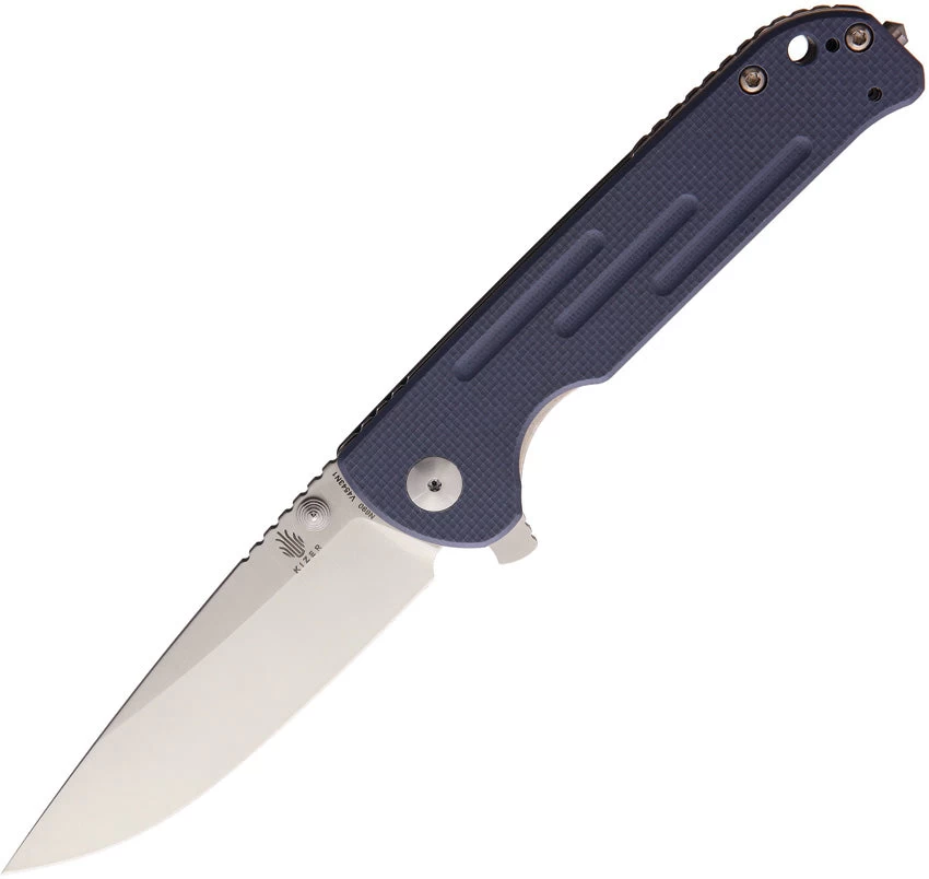 Kizer Cutlery Justice Linerlock Blue
