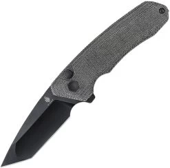 Kizer Cutlery Mad Tanto Button Lock Micarta