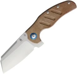 Kizer Cutlery Sheepdog Linerlock Micarta