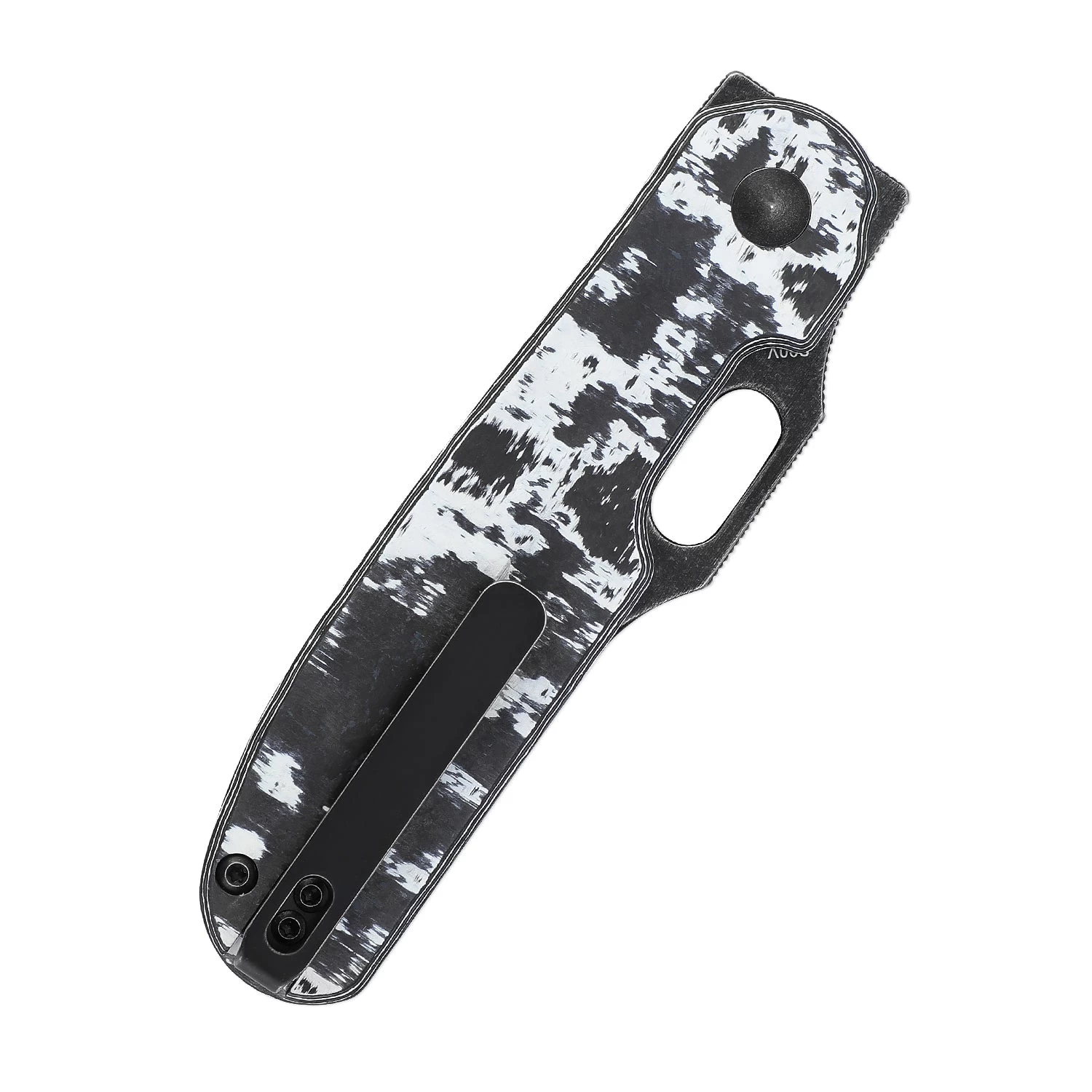 Kizer Cormorant S90V Blade Button Lock Knife Fatcarbon Handle Ki4562A7 (3.17”Black Stonewash) - Image 5