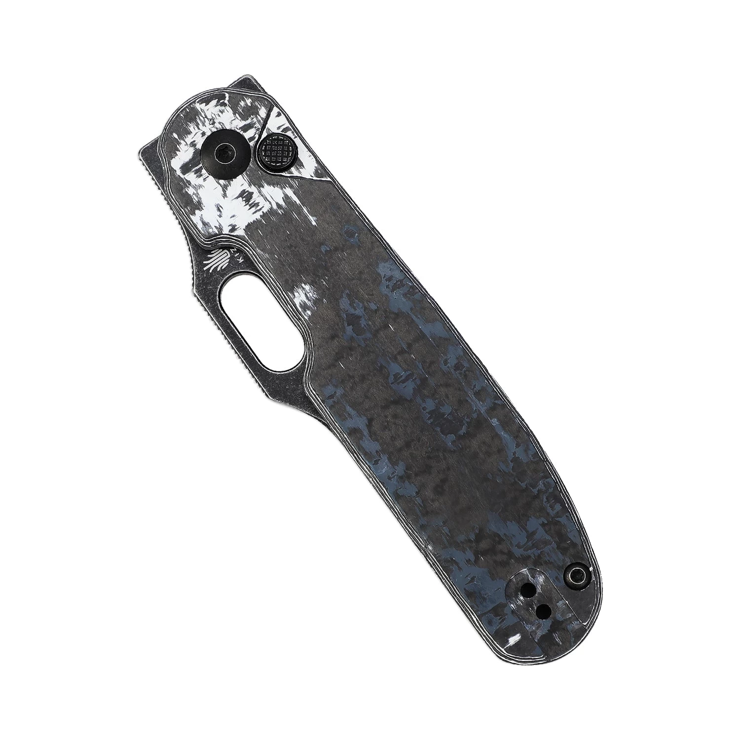 Kizer Cormorant S90V Blade Button Lock Knife Fatcarbon Handle Ki4562A7 (3.17”Black Stonewash) - Image 6