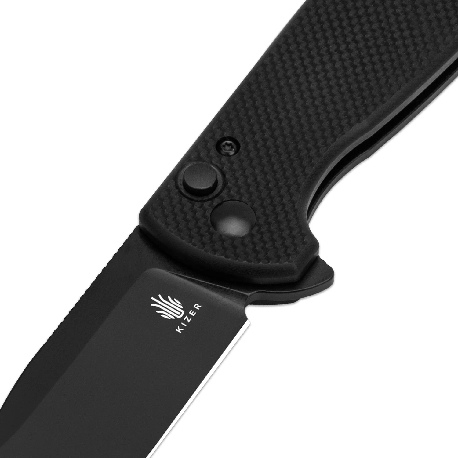 Kizer Amicus Drop Point Blade G10 Handle L3002A1 (2.95" Black) - Image 3
