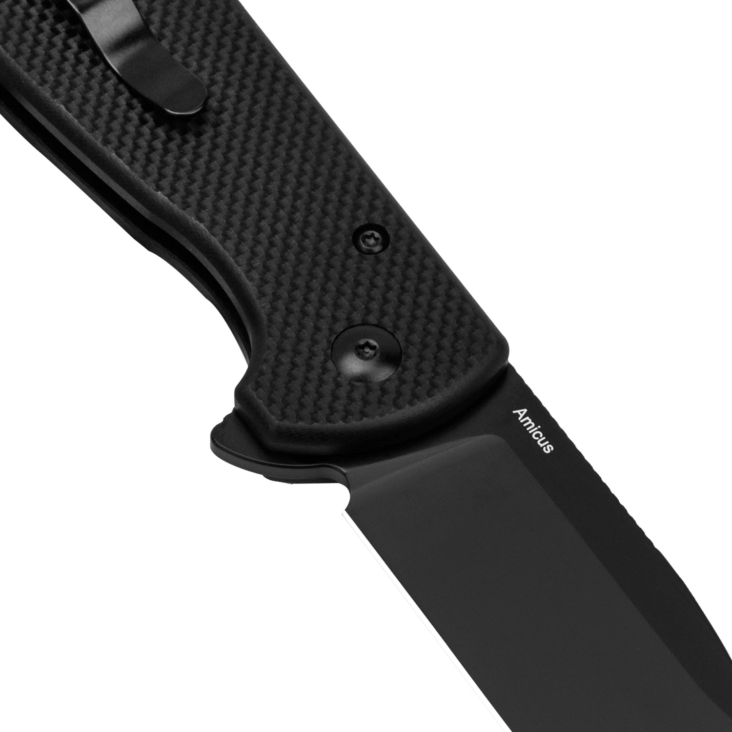 Kizer Amicus Drop Point Blade G10 Handle L3002A1 (2.95" Black) - Image 4
