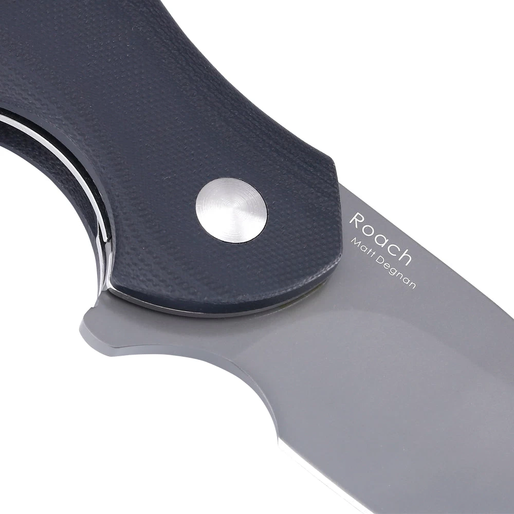 Kizer Roach G10 Black V4477N1 (3.5" Grey Ti-Coated) - Image 4