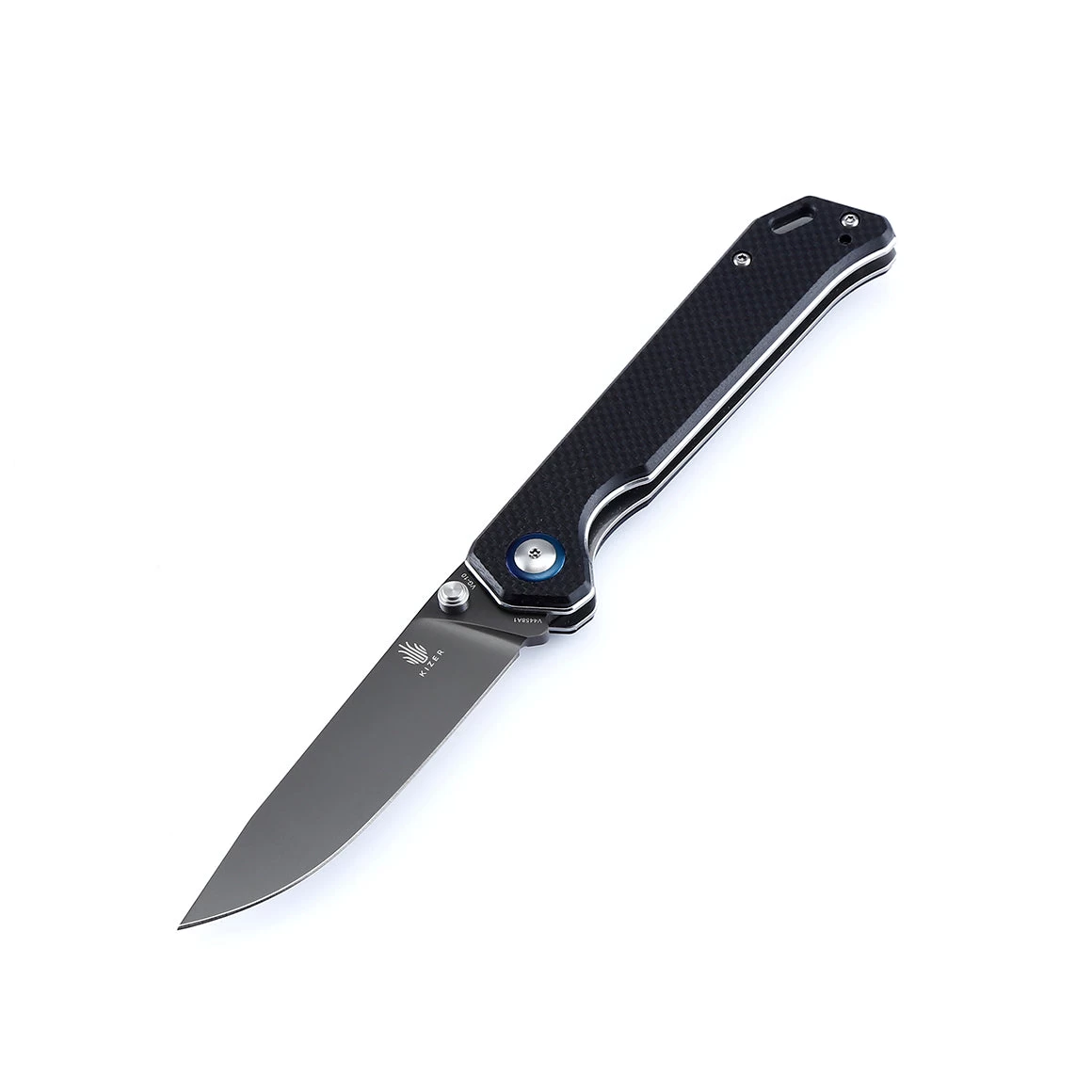Kizer Begleiter G10 Black V4458A1 (3.56" Grey Ti-Coated)