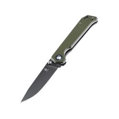 Kizer Begleiter G10 Green V4458N2 (3.56" Grey Ti-Coated)