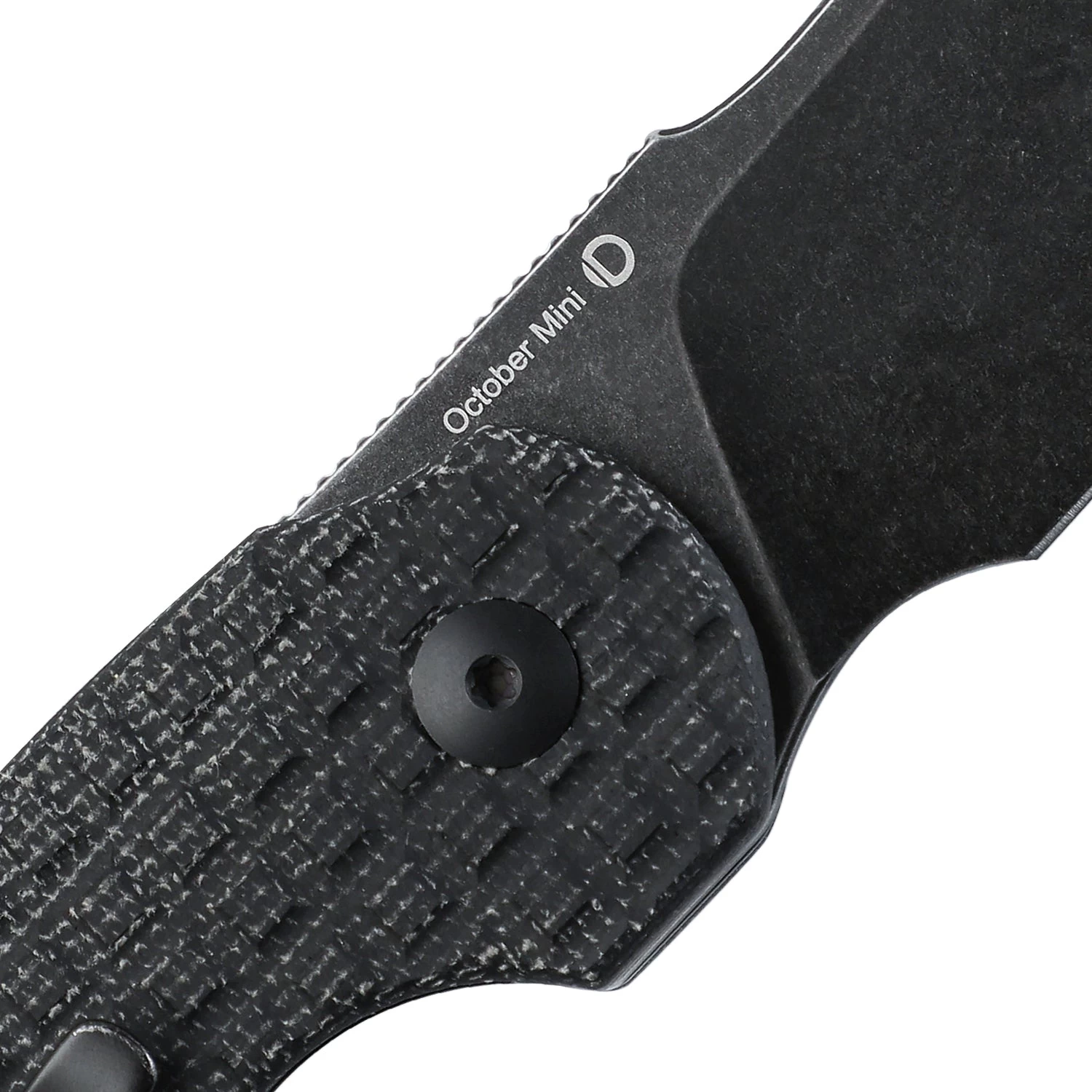 Kizer October Mini Liner Lock Knife Black Micarta (2.54" Black Stonewash) V2569C2 - Image 4