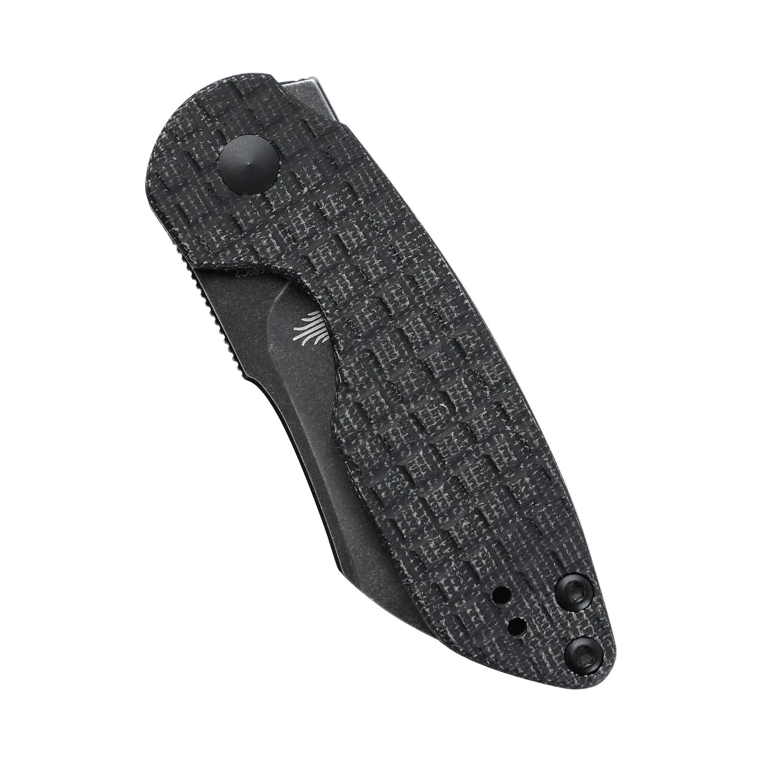 Kizer October Mini Liner Lock Knife Black Micarta (2.54" Black Stonewash) V2569C2 - Image 5