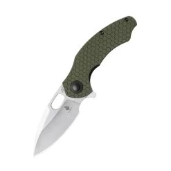 Kizer Degnan Mini Roach Liner Lock Olive Green G-10 (2.99" SW) V3477C1