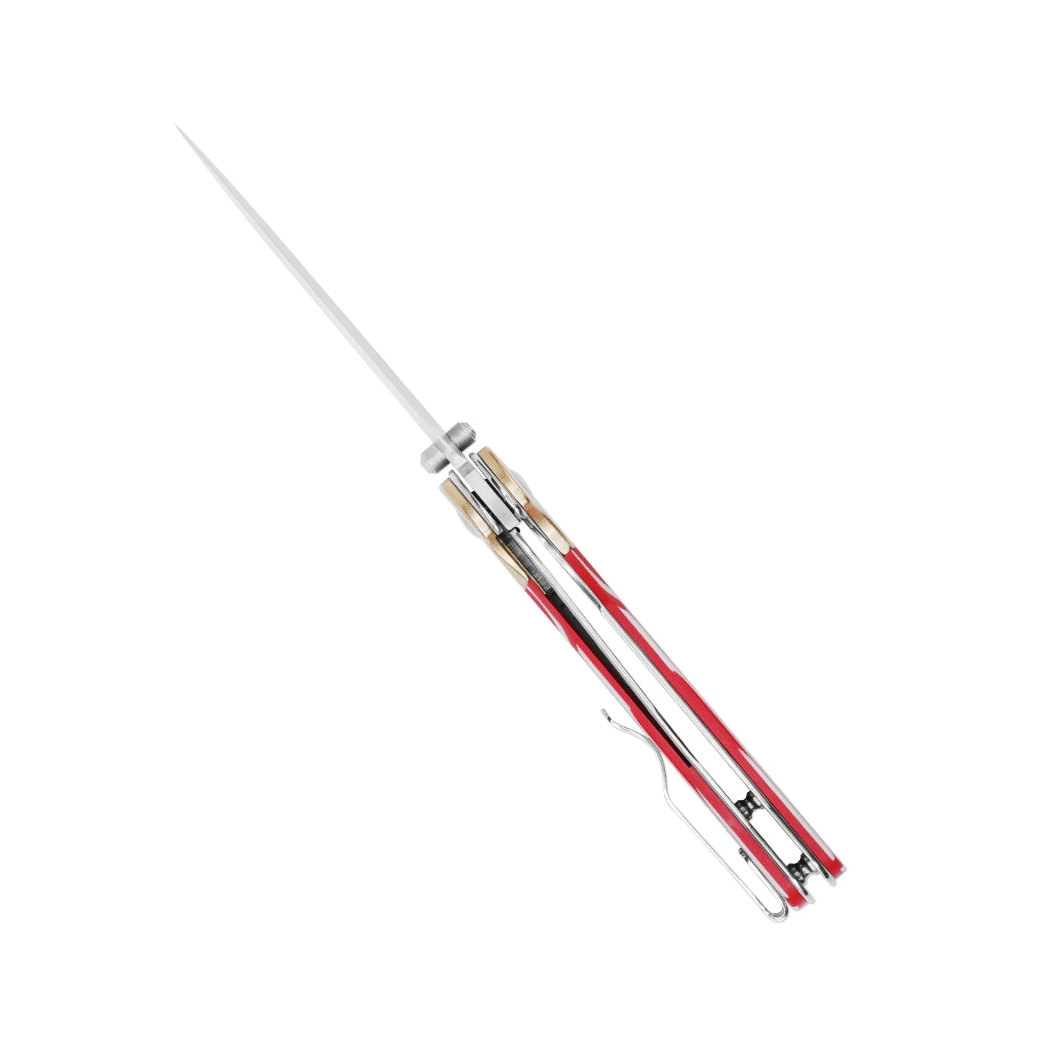 Kizer Friday Club | PPY | 3.3" 154CM Blade | Brass & G10 Handle | V3587KFC1 - Image 7