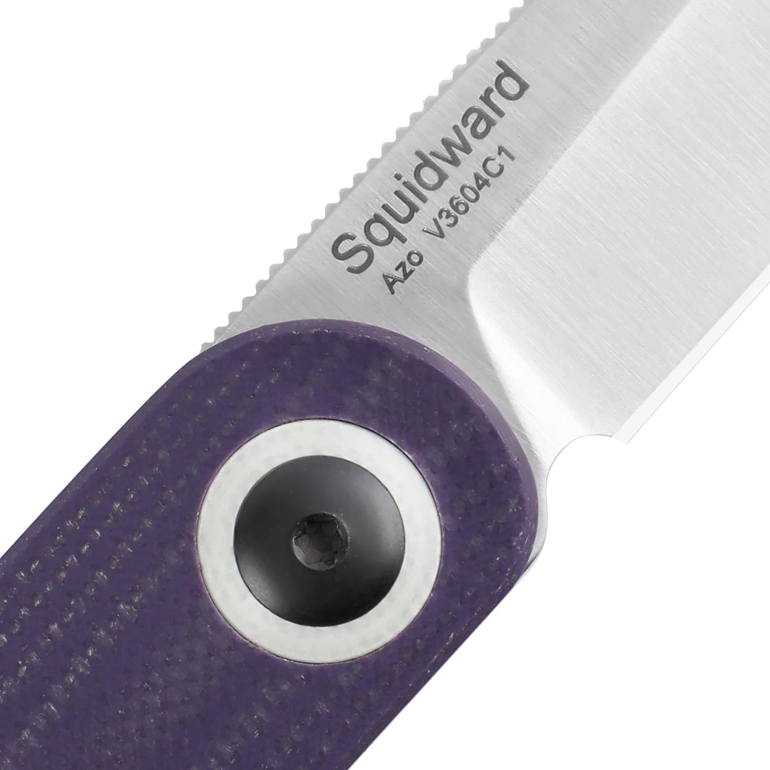 Kizer Azo Squidward Liner Lock Knife Purple G-10 (2.81" Satin) V3604C1 - Image 5