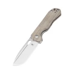Kizer Bugai 154CM Blade Thumb Hole Micarta Handle V3627C1 (3.11" Stonewash)