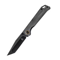 Kizer Begleiter2 Micarta Black V4458.2TC1 (3.43" Black Stonewash)