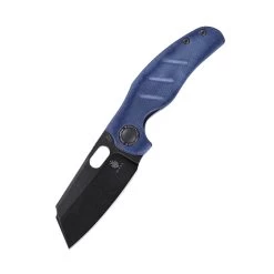 Kizer Sheepdog Liner Lock Knife Blue Denim Micarta V4488C2 (3.25" Black SW)